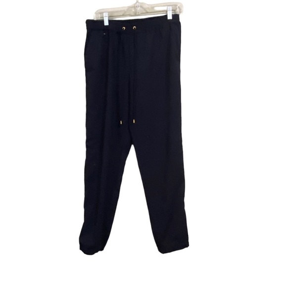 Michael Kors Sz 10 NAVY Drawstring Track Pants - Picture 2 of 5